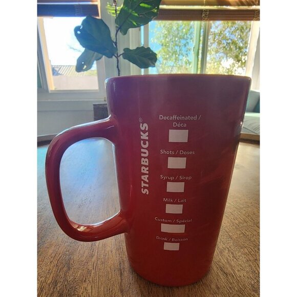 2014 Starbucks Red Christmas Blend 30 Years Coffee Cup Tea Mug | 12oz - Picture 3 of 6